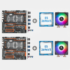 HUANANZHI | Dual CPU X99 Motherboard Set For Multi-tasking Performance