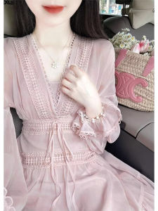 Elegant French Style Spring Dress