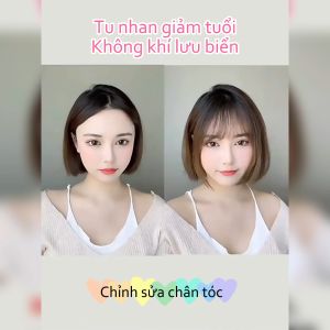 Tóc giả mái Giảm 5k khi nhập - Tóc giả mái thưa Cindyhome Y