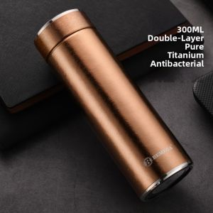 Bemega | High-end Titanium Thermos Cup for Tea Large Capacity Custom Engraved Gift Cup