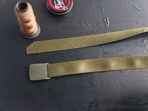 Ikat Pinggang Pria Model Nylon Sikep ( Sabuk Pria Resleting ) / Ikat Pinggang kain Resleting / Sabuk Kain Tempat Jimat / Sabuk Kain Resleting Modern Berkualitas