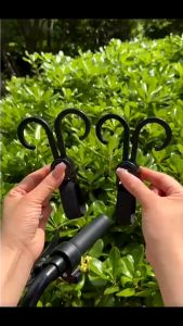 BOSSLU Gantungan Hanger Barang Setang Motor 2 Kait Cantolan Hook Gantung Stang Sepeda Serbaguna