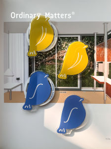 Ummroom Ordinary Matters Magnetic Mobile Phone Stand Happy Little Bird Strong Absorption Soft TPU Material Universal Clip Holder