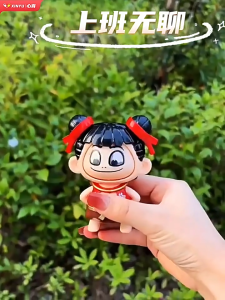 Nezha Emoticon Face Changing Doll Toy Creative Press Face Changing Small Doll Dolls Cute Cartoon Keychain Collectible