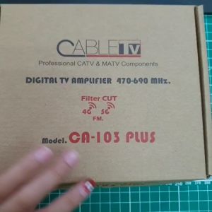 Booster รุ่น CA - 103 Plus. สำหรับขยายสัญญาณ ตัดสัญญาณ 4G 5G FM