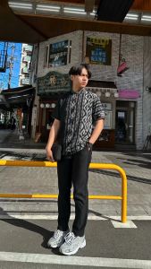 Kemeja Koko Tenun Abimantra Hakim: Pilihan Casual Muslim Etnik Lebaran Ramadhan