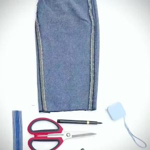 5M Self Adhesive Pants Hem Tape No Sew Iron on Trouser Edge Hemming Strip DIY Fabric Adhesive Tape for Quick Fix Jean Clothing