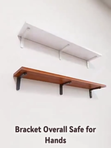 XUXU Wood Floating Wall Shelves Storage Furniture Shelf Storage Rack Wall Mount Shelf Weighing 50kg