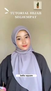 Bella Square Kerudung Segi Empat - Hijab Bella Square Premium - Jilbab Segi Empat Bela Square FULL 50 WARNA