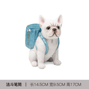 Creative Dog Pen Holder Office Stationery Storage Organizer Desktop Decoration Accessories for Boys Girls Students And Children