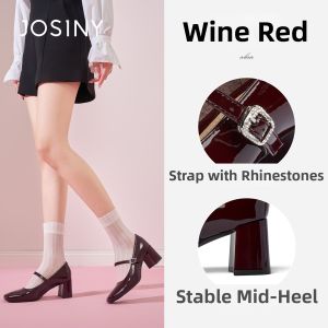 Josiny | Trendy Elegant Mary Jane Heel Pumps