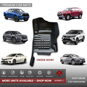 Honda HRV (2014-2024) & Toyota Fortuner (2016-2024) Deep Dish Matting - AutoMat Pro Premium Diamond Mats