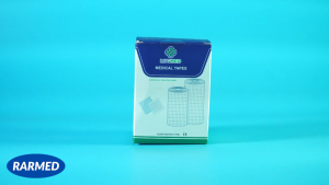 Băng cuộn co giãn LUGMED băng dán y tế caro xanh - Nhiều cỡ