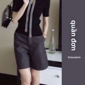 YUEZHONGWEI | Bộ Trang Phục Màu Block Thời Trang