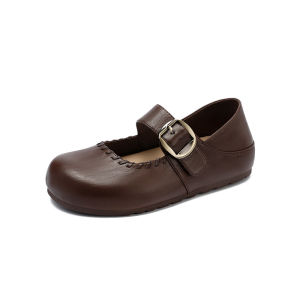 Josiny | Comfortable Mary Jane Flats with Inner Heel Womens Low-cut Shoes