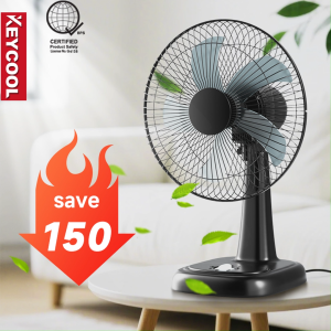 Keycool Desk Fan 14 inch electric fan desk fans table fan for Bedhead dormitory living room study room