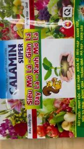 Phân Bón Lá Cao Cấp Trung Vi Lượng CALAMIN SUPER Thúc Bật Chồi Nở Bụi To Lá Xanh Lá Dày Lá Mỡ Lá Bật Mầm Vọt Đọt Gói 100 gram)