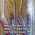 Stiker Sticker Striping Standart Ori Termurah Terlaris YAMAHA RX KING 1990 Terlaris Dan Termurah. 