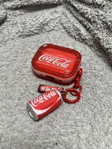 Cola Pattern Airpods pro 3 Airpods 4 Protective Case  Earphone Protective Cover Compatible with Third And Fourth Generation Airpods Bluetooth Protection