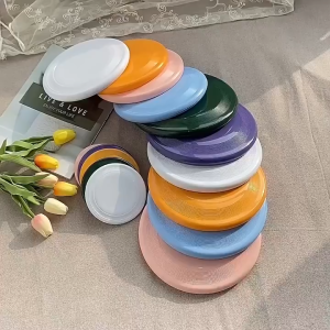 Fashion Pet Dog Floating Water Toys Silicone Game Frisbeed Dog Toy Flying Discs Trainning Interactive Toys Pet Supplies