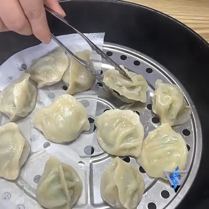 Giấy nến Trường Xuân đục lỗ lót dimsum, há cảo, sủi cảo, set 500 tờ đủ ...
