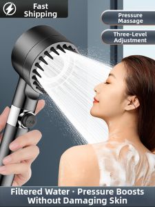 YEMO | Turbo Boost Pressure Showerhead Set with Filtration