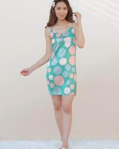 ชุดนอน ซาติน ม้วนไหม MONANO