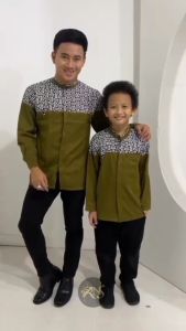 KOKO COUPLE AYAH DAN ANAK HARGA TERPISAH BAHAN TOYOBO ADEM