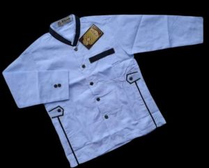 SETELAN BAJU KOKO PUTIH MODEL JAS KOKO DAN ATASAN / JASKO ANAK 3 thn-13 thn