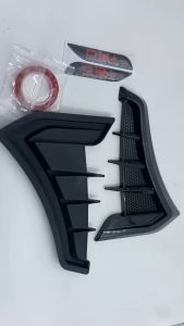 2 PCS /Set Universal Car Decoration Fender Modified False Air Outlet Fender Modified With