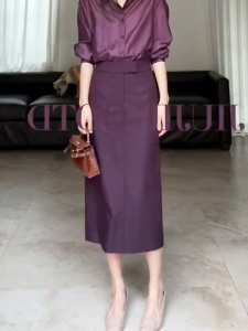 MANMI | Chân Váy Tím Đẹp Phù Hợp