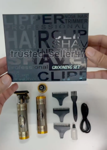 YM-T50 3 in 1 Grooming Set Rechargeable Hair Trimmer Hair Cutter Multipurpose Hair Cutting Device