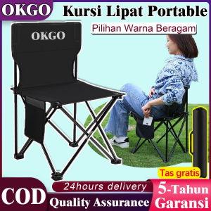 OKGO Kursi Lipat Outdoor Kursi Lipat Portable Kursi Camping Kursi Gunung Folding Chair Portable camping chair
