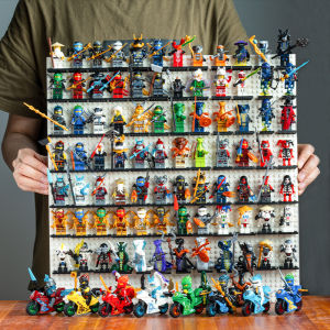 2025 New Phantom Ninja Temple Figure Set Full Assembly Building Blocks Toy for Boys And Girls Magnetic Tile Construction Kit