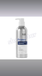 Black Foret Frozen Itch Scalp Anti Dandruff Shampoo 500ml Hair Loss Relief Scalp Cooling Climbazole Care