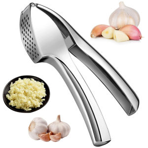 Press Metal Mincer Crusher Detachable Easy To Squeeze And Clean Kitchen Tools For Fine Garlic