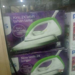 Strika Philips HD 1173 hitam / Strika Philips Ceramic 1173 hijau / pink