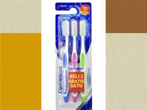Ciptadent Total Clean 3pcs Family Pack Isi 3 Sikat Gigi Ciptaden Totally Klin Klean Toothbrush Sikatgigi Mulut  Gusi