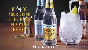 Fever Tree Tonic Water Mediterranean & Premium indian 8 x 150ml-โทนิก วอเตอร์ เครื่องดื่มอัดก๊าซ จากอังกฤษ