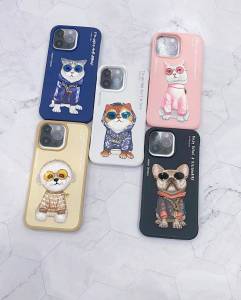 iPhone 14 Case NIMMY 360 Protection Handmade เคสปักลาย 3D i14 / 14 Pro / 14 Promax / 14 Plus (ส่งฟรี ประเทศไทย)