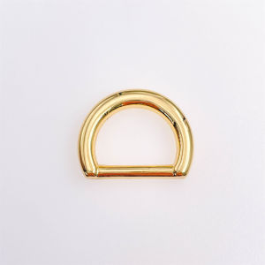 อุปกรณ์ฮาร์ดแวร์โลหะทำมือ หัวเข็มขัดแบบ D-Clip หัวเข็มขัดเชื่อมต่อครึ่งวงกลม กระเป๋าเป้สะพายหลัง สายคล้อง หัวเข็มขัดปรับระดับ 17 ซม