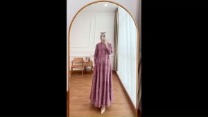 KEINAN: Bahan Gamis Pernikahan & Desain Gamis Pesta