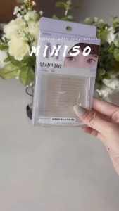MINISO Double Eyelid Stickers 240PCS Seamless Natural Lace Invisible Makeup Solekan Halimunan Semulajadi Tanpa Tali Medium crescent