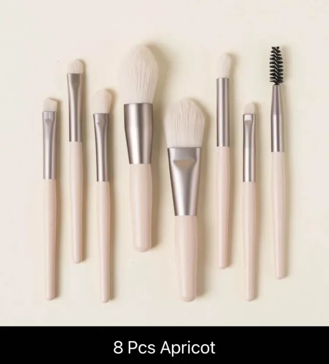 8%20Makeup%20Brush%20Set%20Foundation%20Eyeshadow%20Blush%20Beauty%20Makeup%20Tools%20Soft%20Hair%20Genuine%20Super%20Soft%20Portable%20Cheap%20Full%20Set%20-%20Image%208