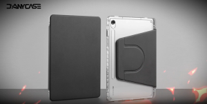 DANYCASE 360° Rotatioing Case for Samsung Galaxy Tab S10 FE S10 Lite S11 S9 11inch S9 FE 10.9inch A11+ 11inch S10 Plus S9 Plus S9 FE+ 12.4inch A9 Plus 11inch Detachable Separation Transparent Acrylic Case