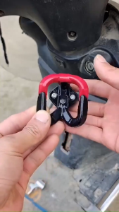 ตะขอแขวนของมอเตอร์ไซค์ ที่แขวนของมอไซค์ ความสามารถในการรับน้ำหนักที่แข็งแกร่ง ตะขอคู่ 4สี สากล