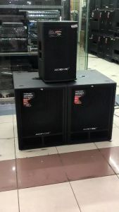 Subwoofer Audio One 115 DK AKTIF PASIF 15inch (HARGA 1 BOX) - Sound System Lapangan Garansi | DMS