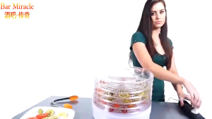 Food dehydrator adjustable temperature 5 detachable trays controlling multifunctional dryer fruit vegetable meat flower