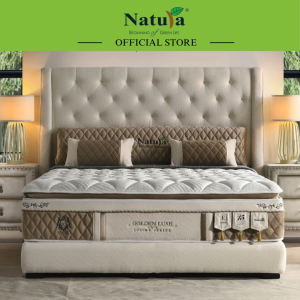 Natura Golden Luxe 16" Mattress/Free Delivery/15-Year Warranty/Vitamin E/Cool Gel Memory Foam/Harmotex Technology/Honey Comb Pocket Spring