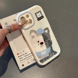 Cute Mochi Green Pumpkin Bear Phone Case for Oppo Reno13/12pro/10pro+/reno11pro A97/96 Color Milk A72 Silicone Soft Shell Protective Cover